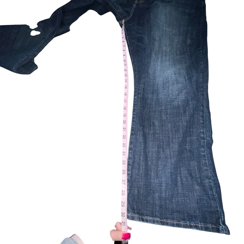 Lucky Brand Jeans Mens 42 X 30‎ Blue 367 Vintage Boot Bootcut Denim Dark Wash - Picture 6 of 11